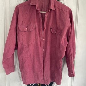 Andre bini M/L rose pink corduroy light jacket